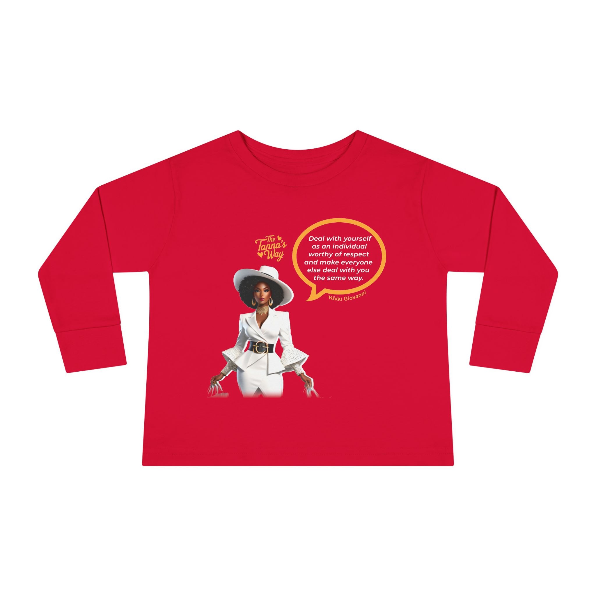 Nikki Giovanni | Toddler Long Sleeve Tee